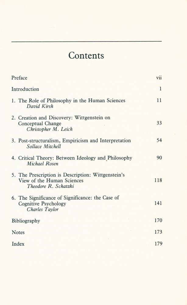 『The need for interpretation : contemporary conceptions of the philosopher's task』 2