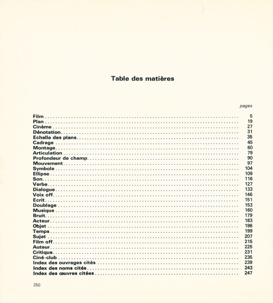 『L'EXPRESSION CINEMATOGRAPHIQUE LES ELEMENTS DU FILM ET LEURS FONCTIONS  : Collection Cinéma permanent, série Intelligence d'une machine』 2