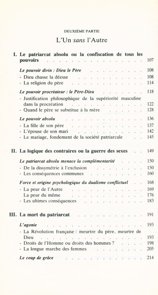 『L'un est l'autre : Des relations entre hommes et femmes』 3