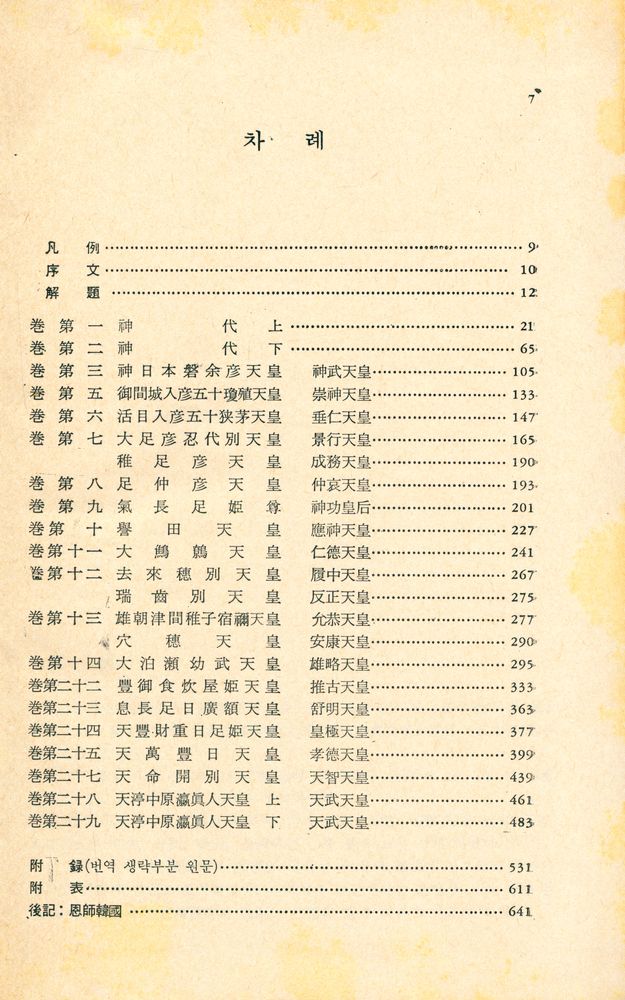 『日本書紀(일본서기)』 2