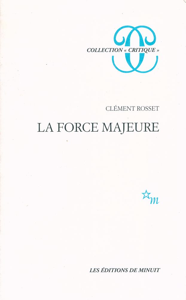 『LA FORCE MAJEURE』 1