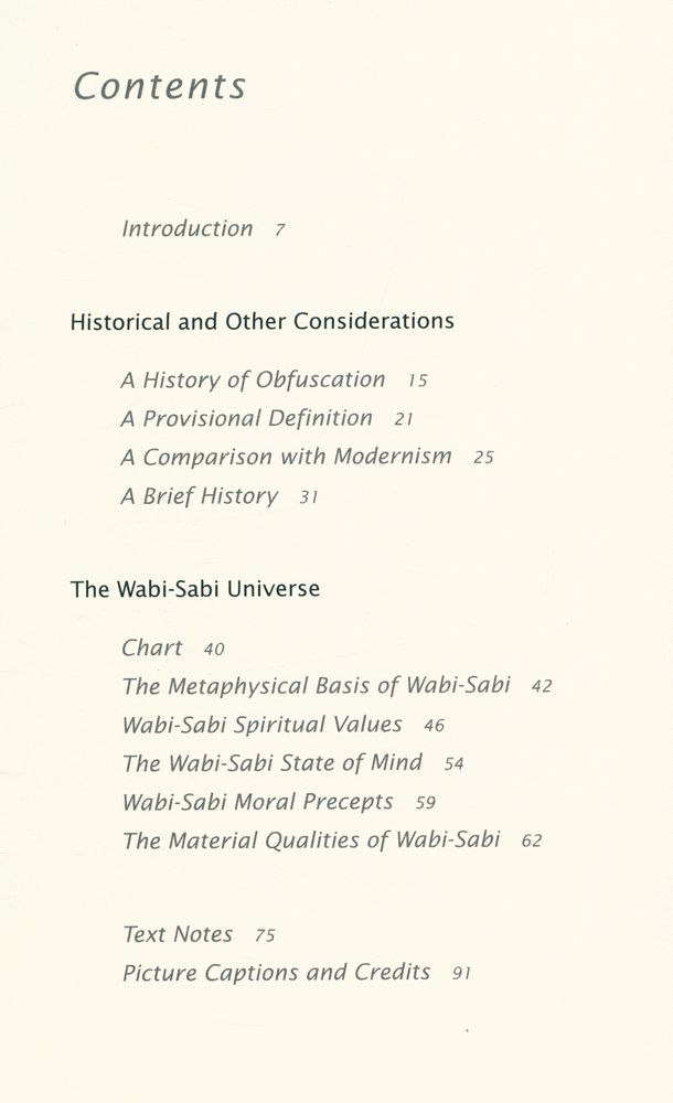 『Wabi - Sabi : for Artists, Designers, Poets & Philosophers』 2