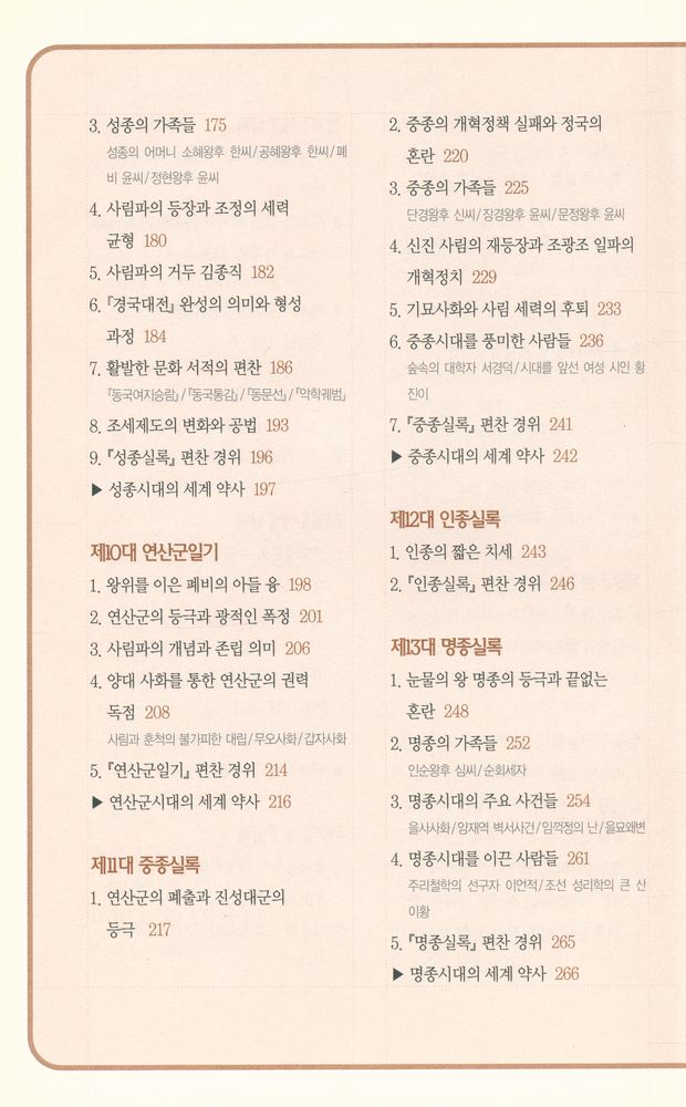 『한권으로 읽는 조선왕조실록』 4