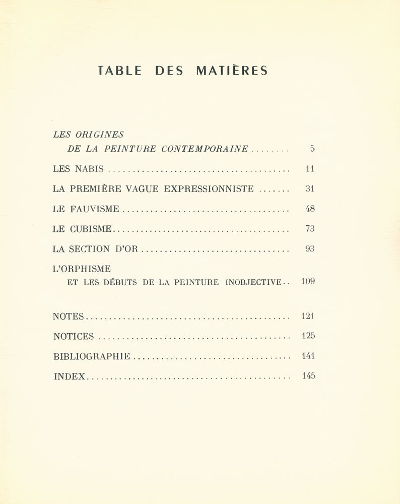 『LES PEINTRES DU VIGTIÈME SIÈCLE : NABIS·FAUVES·CUBISTES』 3