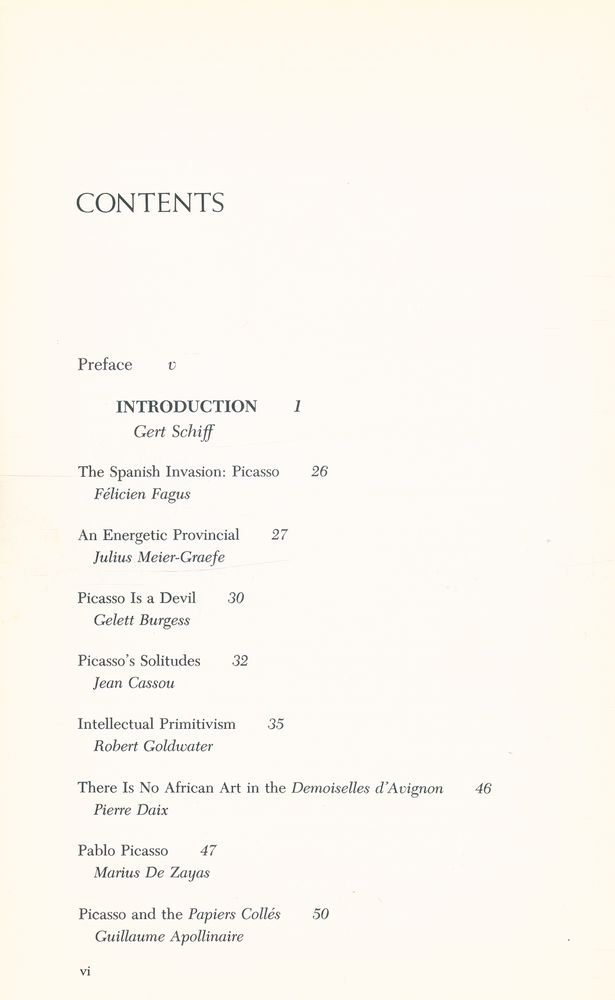 『PICASSO IN PERSPECTIVE : The Artists in perspective series』 2
