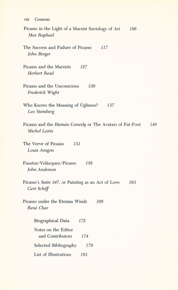 『PICASSO IN PERSPECTIVE : The Artists in perspective series』 4