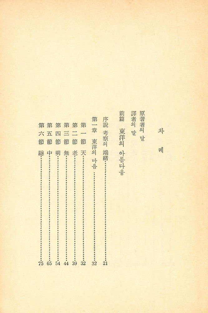 『東洋의 마음과 그림(동양의 마음과 그림)』 2