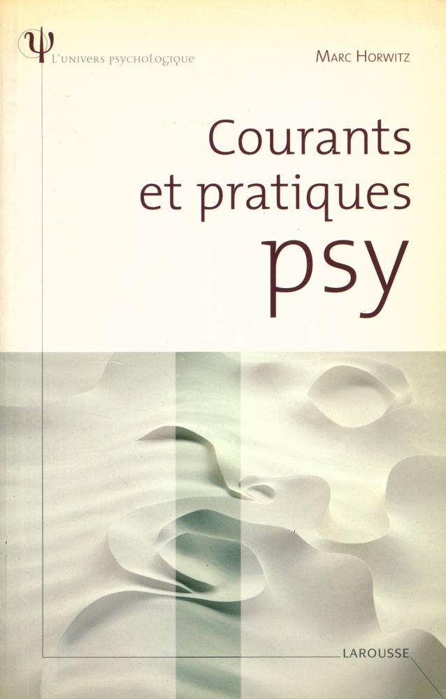 『Courants et pratiques psy』 1