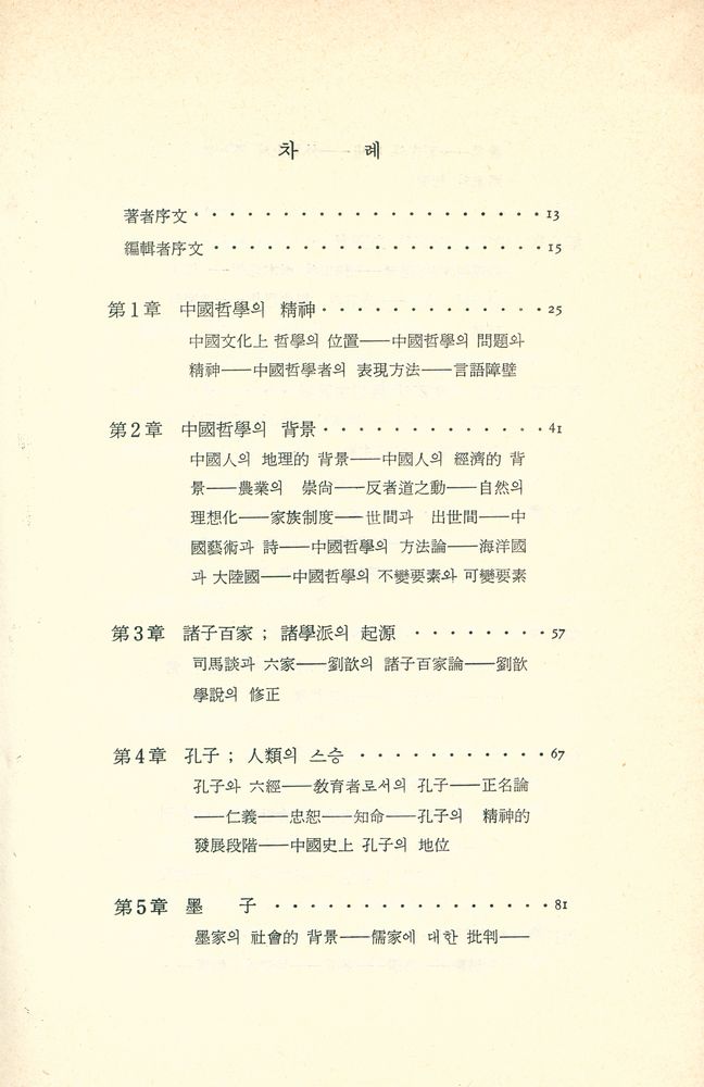 『中國哲學史(중국철학사)』 2