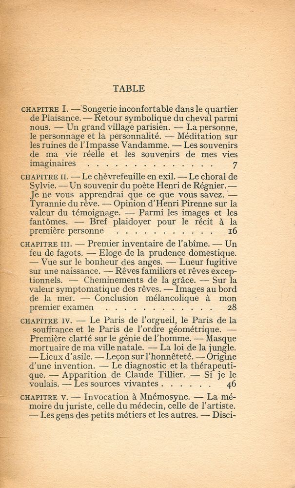 『INVENTAIRE DE L'ABIME』 2