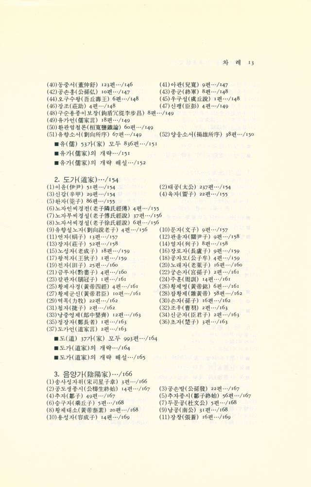 『동양학 시리즈 26 - 한서예문지(漢書藝文志)』 6
