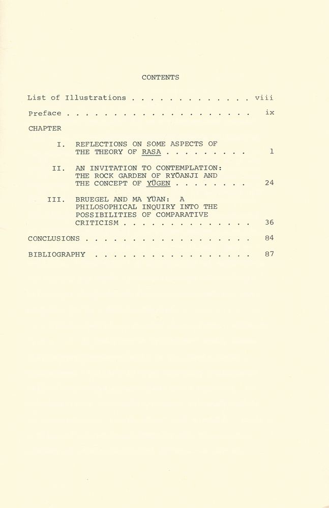 『Studies in comparative aesthetics』 2
