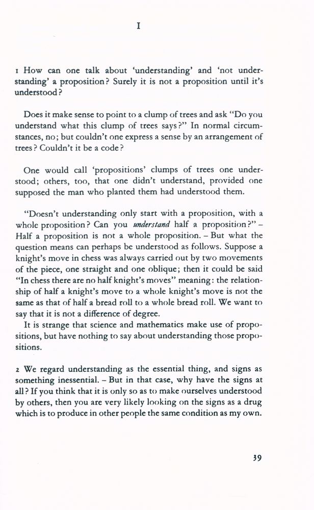 『PHILOSOPHICAL GRAMMAR』 2