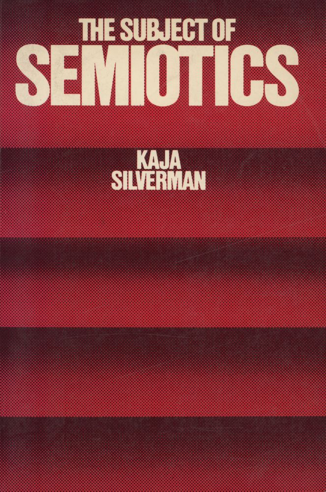 『THE SUBJECT OF SEMIOTICS』 1