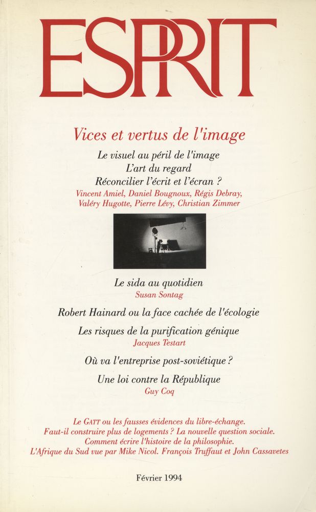 『ESPRIT』 N° 199 Février 1994 1