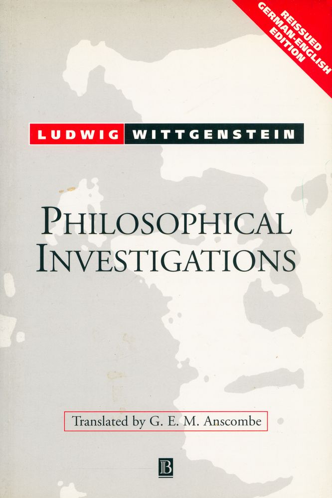 『PHILOSOPHICAL INVESTIGATIONS』 1
