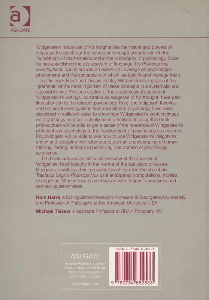 『Wittgenstein and Psychology : A Practical Guide』 4