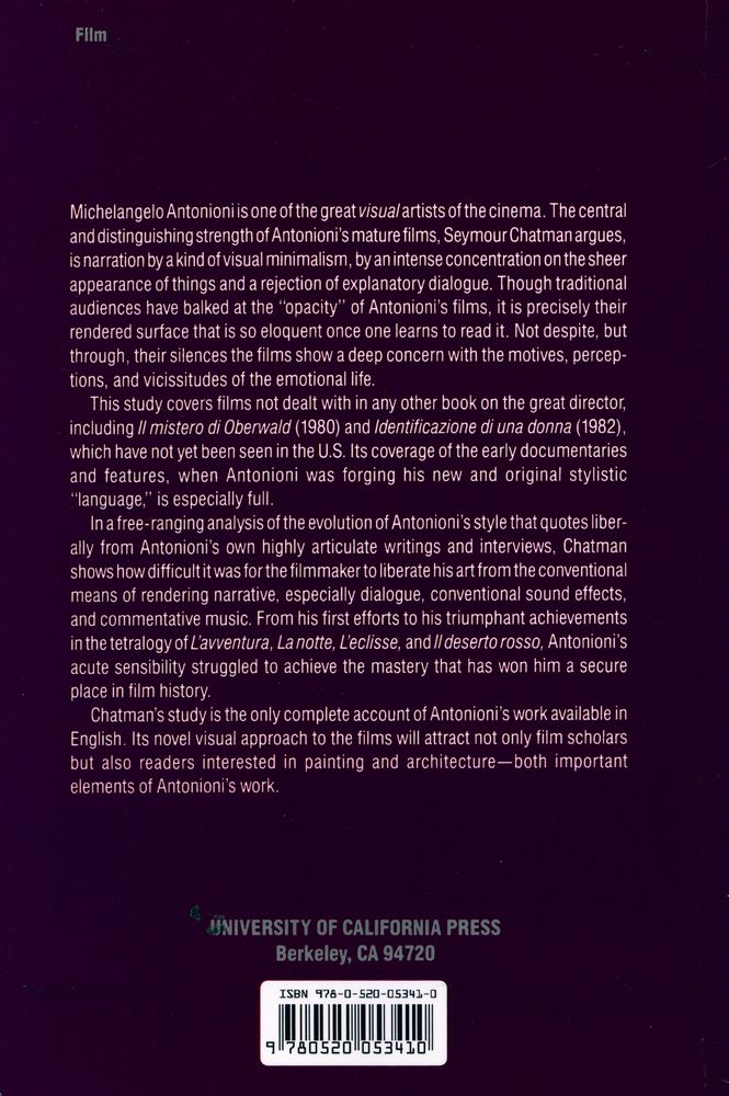 『Antonioni, or, The Surface of the world』 3