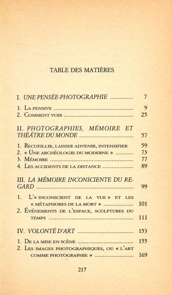 『LE REGARD PENSIF : LIEUX ET OBJETS DE LA PHOTOGRAPHIE』 2