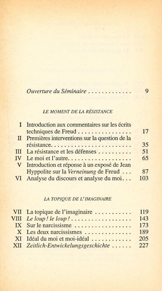 『Le Séminaire de Jacques Lacan』 2