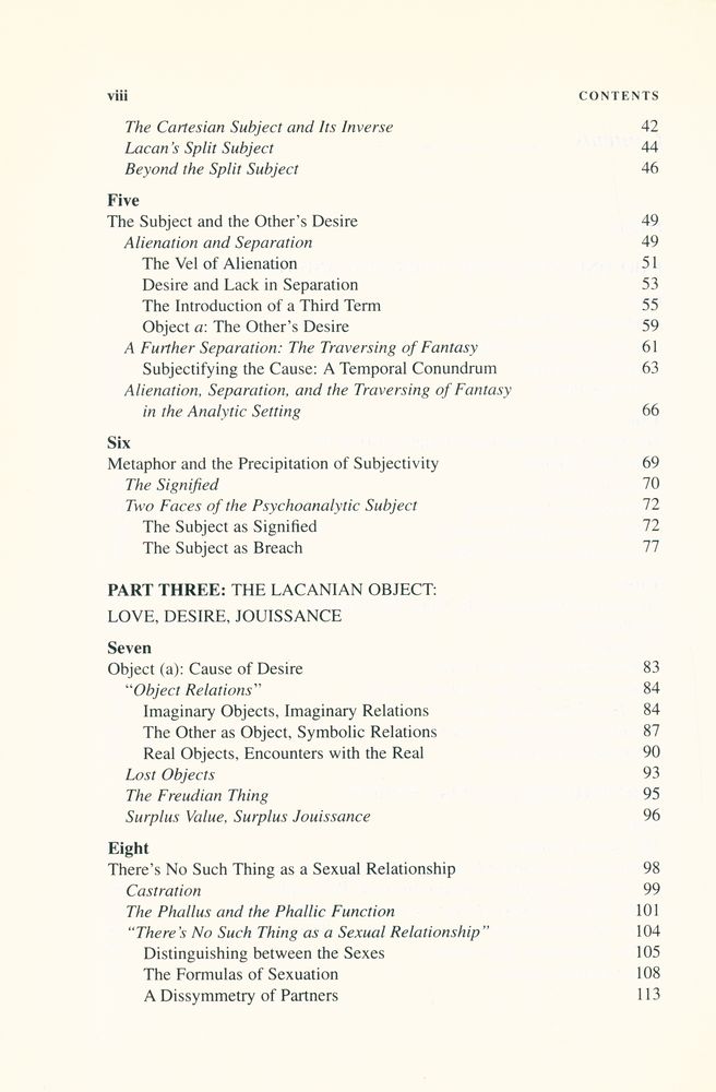 『The Lacanian subject: between language and jouissance』 3