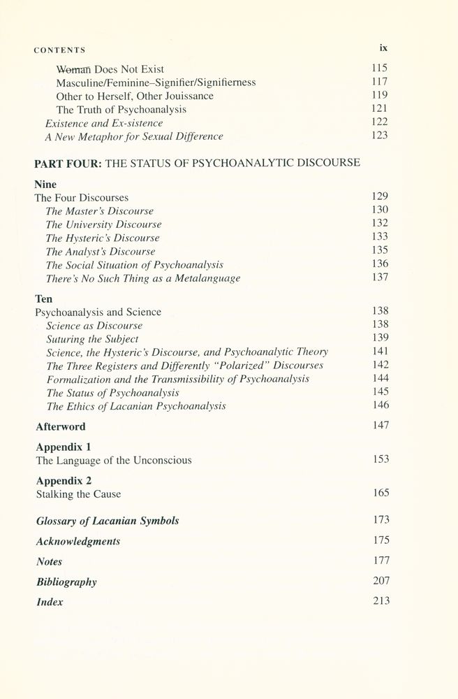 『The Lacanian subject: between language and jouissance』 4