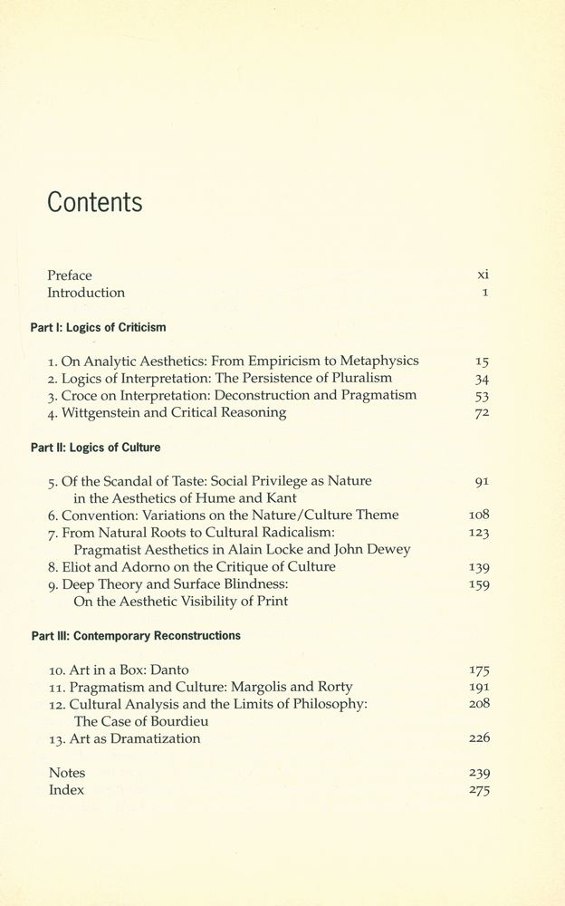 『Surface and depth : dialectics of criticism and culture』 2