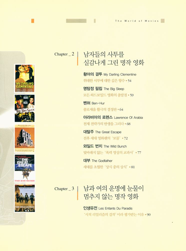 『상식으로 꼭 알야아 할 세계의 명작 영화 50』 3