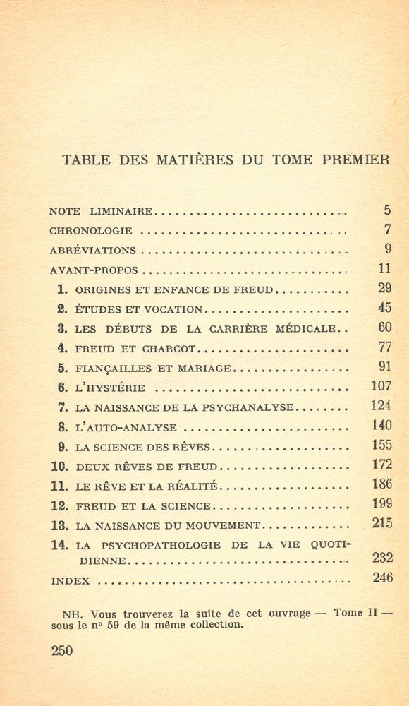 『LA RÉVOLUTION PSYCHANALYTIQUE : La vie et l'œuvre de Freud : Tome Ⅰ』 2