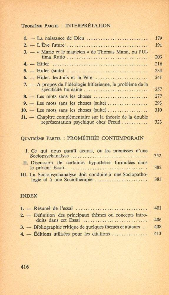 『LA RÉVOLTE CONTRE LE PÈRE : une introduction à la sociopsychanalyse』 3