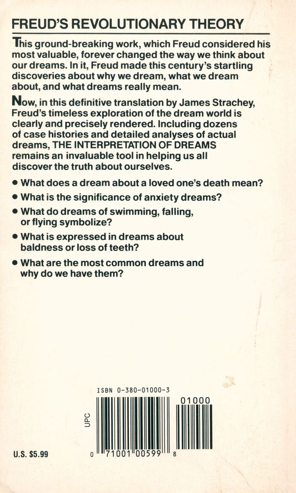 『The Interpretation of Dreams : Freud's seminal work in understanding the human mind』 5