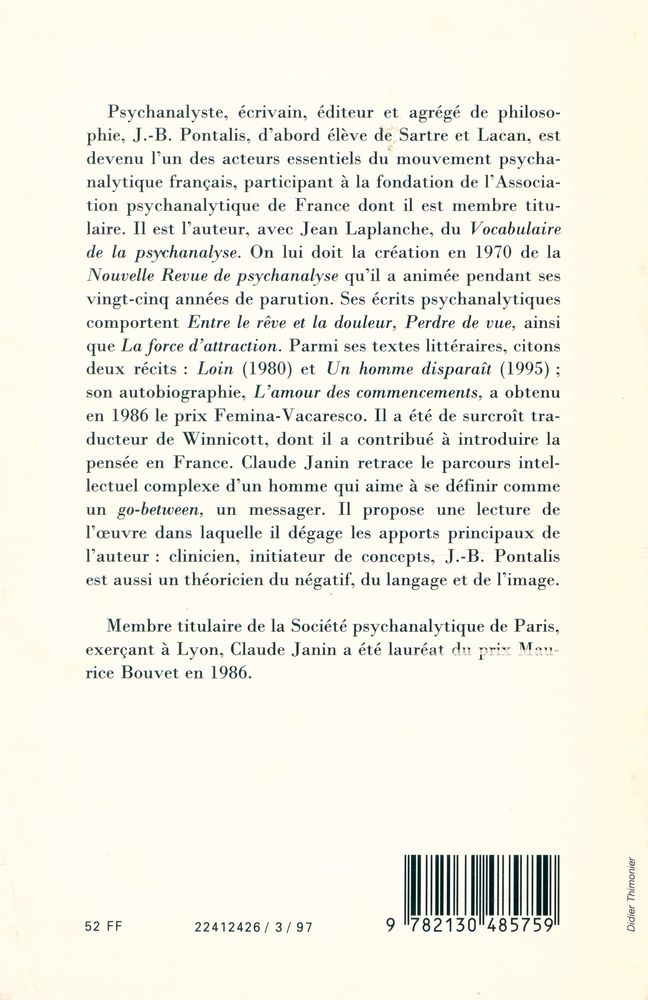 『J.  - B. Pontalis』 3