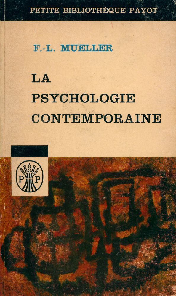 『LA PSYCHOLOGIE CONTEMPORAINE』 1