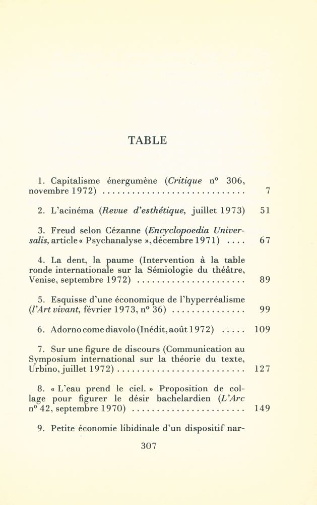 『des dispositifs pulsionnels』 2