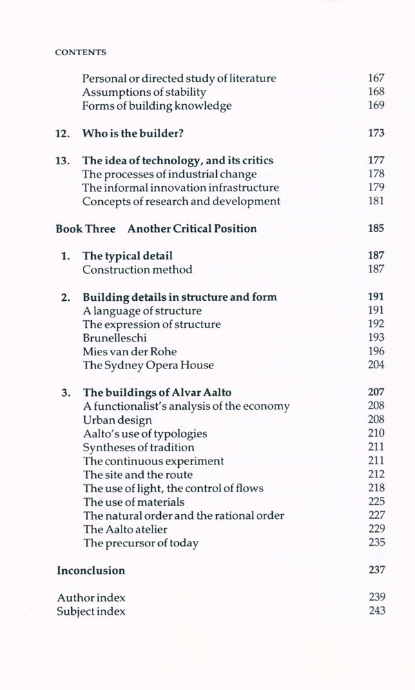 『THE IDEA OF BUILDING: Thought and action in the design and production of buildings』 5