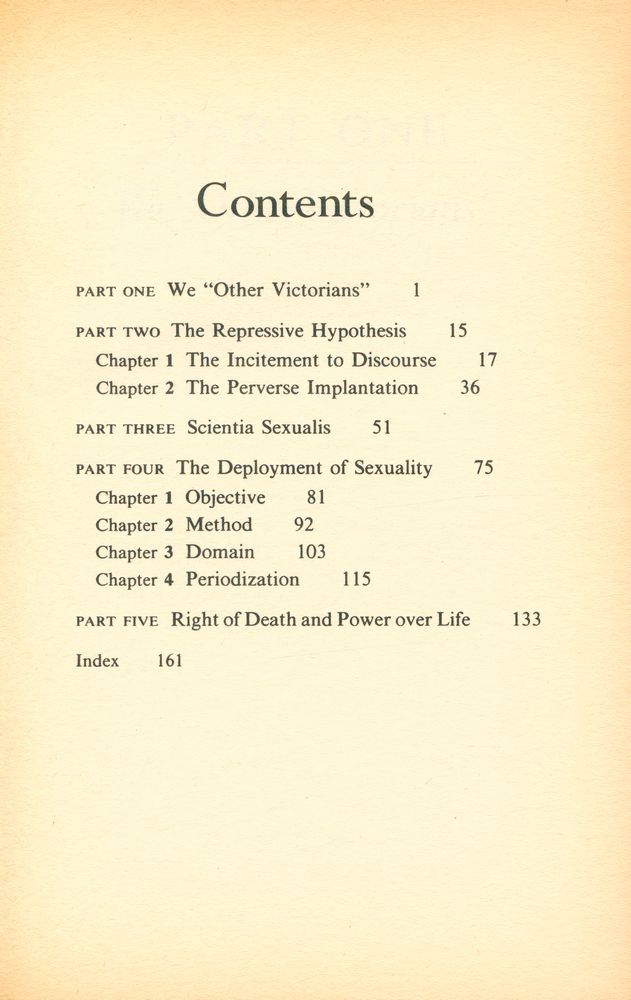 『The HISTORY of SEXUALITY : VOLUME I : AN INTRODUCTION』 2