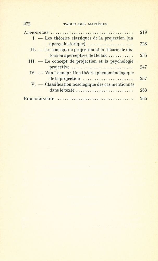 『DE LA PROJECTION : UNE ÉTUDE PSYCHANALYTIQUE』 3