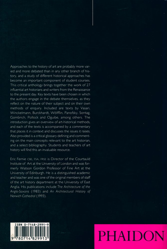 『art history and its methods : a critical anthology』 5