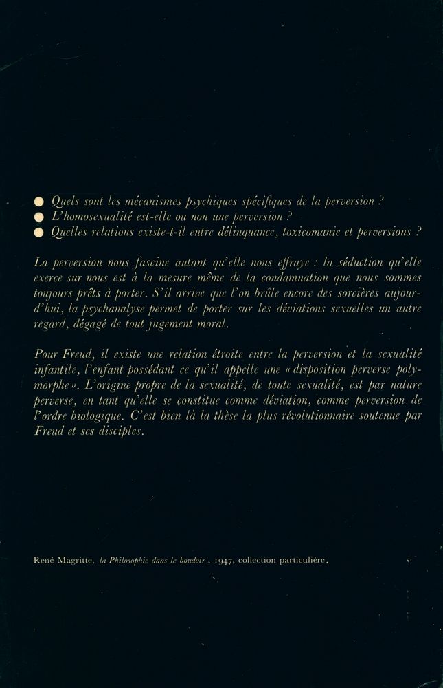 『LES PERVERSIONS : Les chemins de traverse』 4