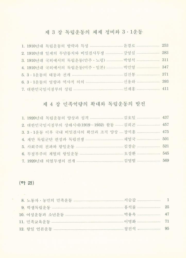 『한국독립운동사사전 1 : 총론편 상권』 3