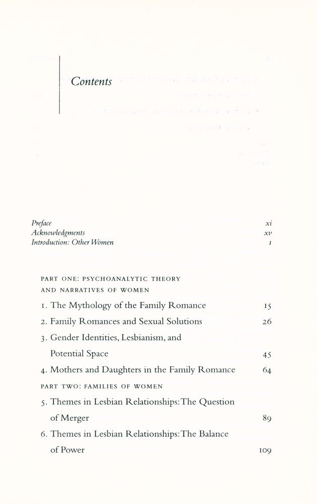 『Other women: lesbian/bisexual experience and psychoanalytic views of women』 2