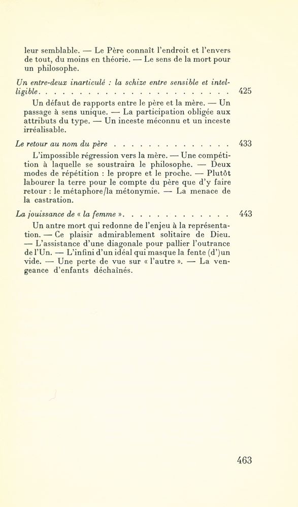 『SPECULUM : DE L'AUTRE FEMME』 5