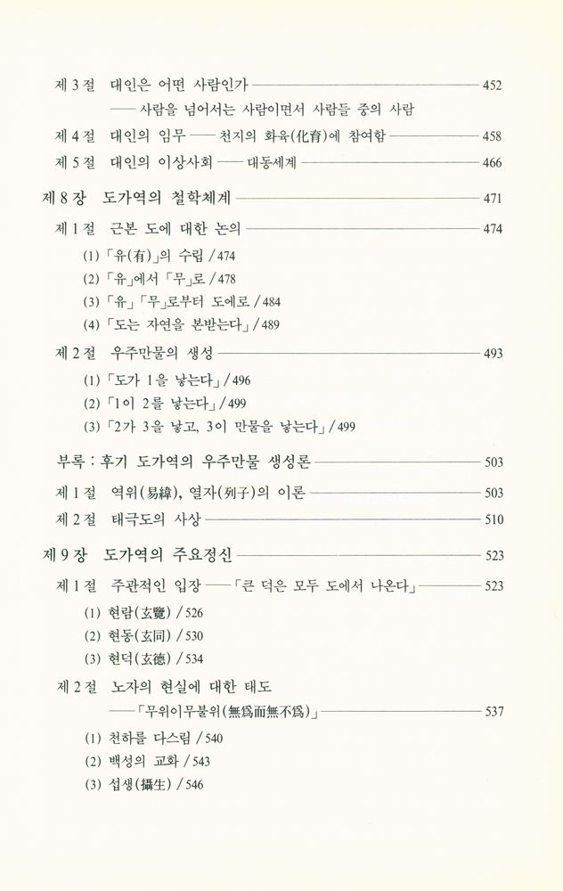 『周易哲學의 理解(주역철학의 이해)』 6