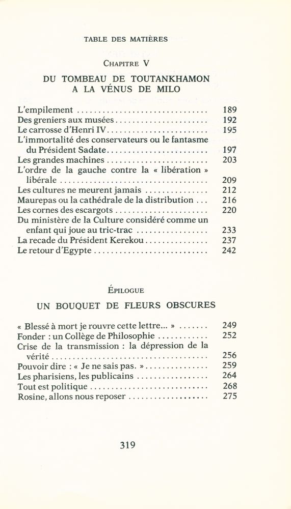 『RÊVER CHACUN POUR L'AUTRE : Sur la politique culturelle』 4