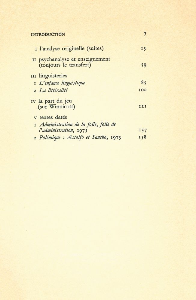 『UN COMMENCEMENT QUI N'EN FINIT PAS: TRANSFERT, INTERPRÉTATION, THÉORIE』 2