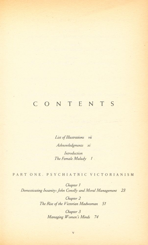 『The Female Malady : Women, Madness and English Culture, 1830~1980』 2