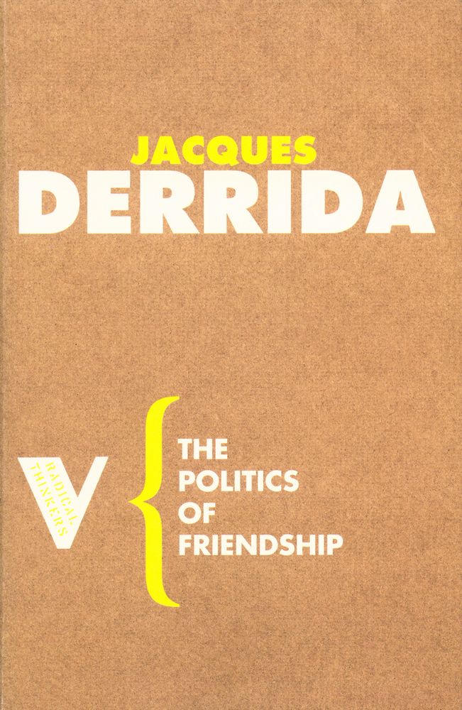 『THE POLITICS OF FRIENDSHIP』 1