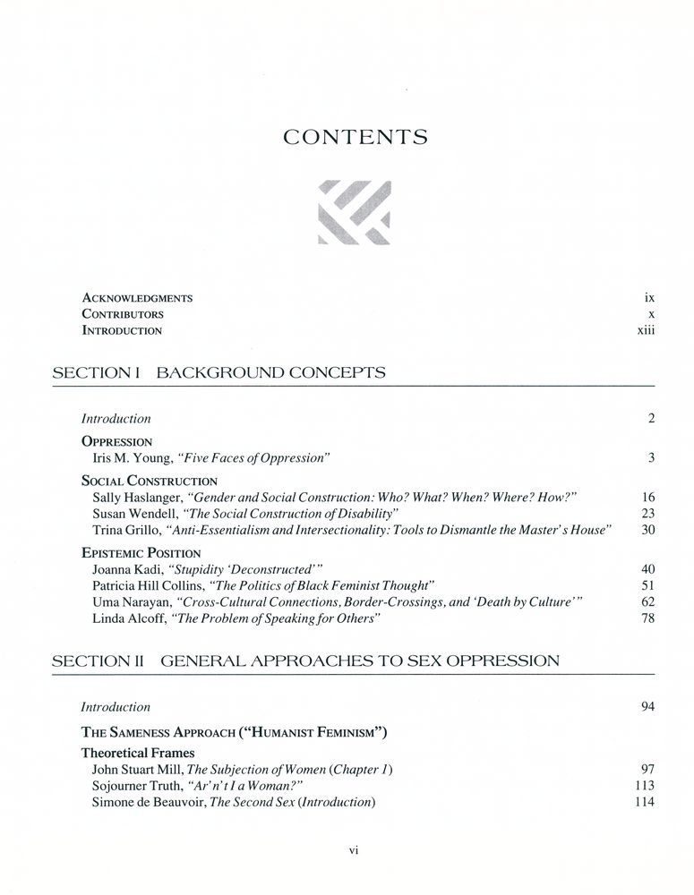 『Theorizing feminisms : a reader』 3