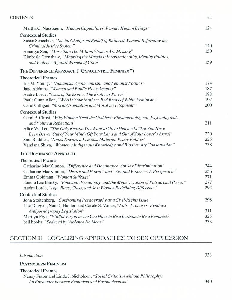 『Theorizing feminisms : a reader』 4