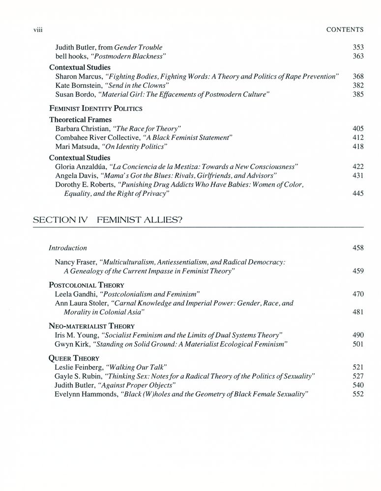 『Theorizing feminisms : a reader』 5